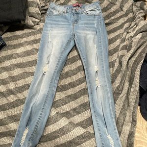 wax jean high rise pants,size 5/27